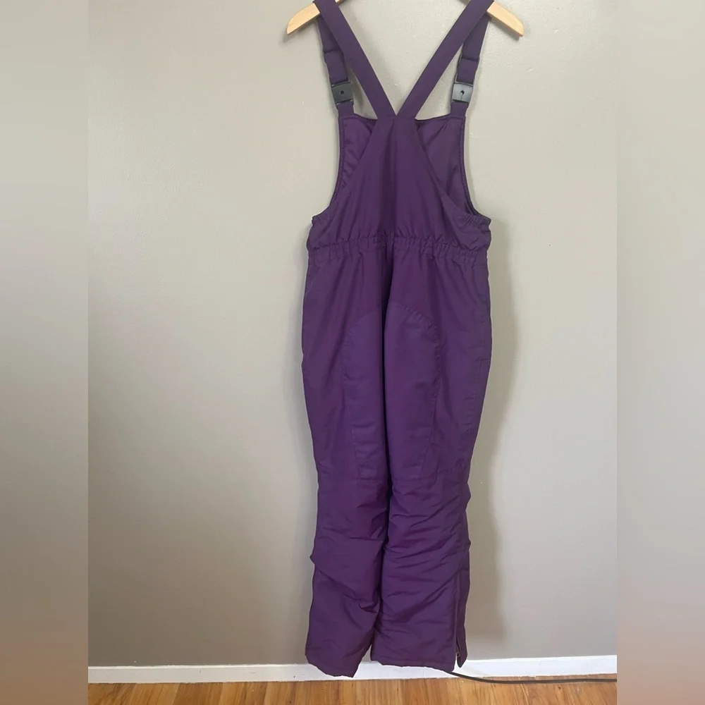 Lands' End Girl's 16 Bib Overall Ski Pants Grow alongs
